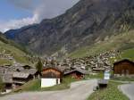 Valsertal, Ausblick auf den Ort Vals (01.05.2011)