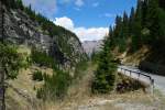 Valser Tal, Strae von Uors nach Vals (01.05.2011)