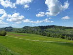 Landschaft in der westlichen Schweizer Jura, Mai 2017