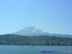 Der Pilatus vom Schiff aus gesehen am 15. April 2007.