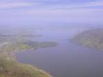 Blick von der  Knigin der Berge , der Rigi ber den Zuger See in Richtung Zug. (2007)