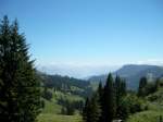 Blick von Rigi Kulm in Richtung Rigi Klsterli am 04.08.07.