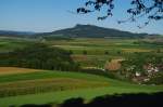 Ausblick auf den Berg Hohenstoffeln 831 M. bei Lohn, Kanton Schaffhausen (28.08.2011)