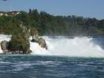 Der Rheinfall bei Schaffhausen.