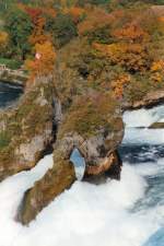 Rheinfall bei Schaffhausen (Schweiz), Oktober 2000