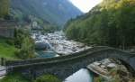 Morgenstimmung im Val Verzasca.