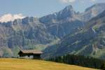 Oberhalb von Les Diablerets hat man diese Aussicht.
(August 2009)