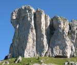 Interessante Gesteinsformationen in den Waadtlnder Alpen  (Juli 2007)