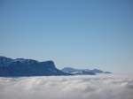 Nebelwolkenmeer ber dem Genfersee.
(19.12.2007)