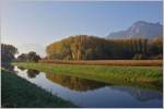 Herbstmorgen am Grande Canal bei Noville.