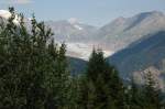 Aletschgletsjer, Foto genommen auf der Belalp, den 20. Juli 2006.