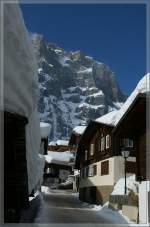 Winter in Leukerbad.