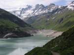 Lac de Moiry, aufgenommen am 15.6.2003 um 9:15 Uhr