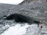 Gletschertor des Glacier du Mont Miné, 13.8.2004 um 15:29 Uhr