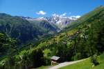 Bellwald, Blick auf das Wannerhorn 3906 M, (31.07.2010)