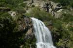 Der obere Teil des Pissevache Wasserfalls.
(September 2008)