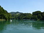 Landschaft am Hochrhein bei Tssegg, Juli 2013