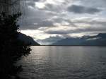 Adventsstimmung am Genfersee bei Montreux.