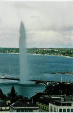 Der Jet d'Eau in Genf