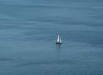 Kleines Schiff auf grossem See  (September 2008)