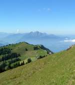 Interessant waren am 04.08.07 am Rigi Kulm auch die Vernderungen der Wolkenformationen.