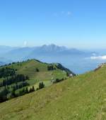 Interessant waren am 04.08.07 am Rigi Kulm auch die Ver�nderungen der Wolkenformationen.