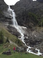 Engstligerfälle bei Adelboden am 26.5.2016.