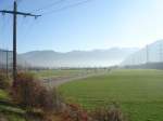 Berge in der Schweiz Richtung Buchs (SG)