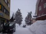 Im Mrz 2009 hat es nochmals richtig gschneit und in Andermatt den Winter zurck gebracht.