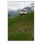 Landschaft bei Andermatt: Blick ins Urserental.