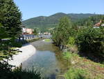 Fluss Varnika bei Terchova im Talkessel Žilinská kotlina (06.08.2020)