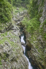 Das Tal von Škocjan ist eine in prähistorischer Zeit eingestürzte Fortsetzung der Höhle  Aufnahme: 28.
