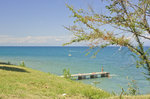 Blick auf das Adriatische Meer bei Izola.