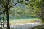 Bohinjsko jezero in Slowenien.