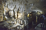 In den Höhlen von Postojna in Slowenien.