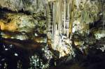 Cueva de Nerja in Andalusien.