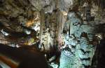 Cueva de Nerja in Andalusien.