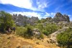 Torcal de Antequera in Andalusien. Aufnahmedatum: 18. Juli 2014.