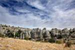 Paraje Natural Torcal de Antequera in Andalusien.