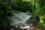 Aragon, Wasserflle im Landschaftspark des Klosters Monasterio de Piedra 
(17.05.2010)