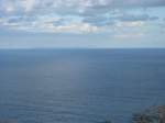 Mallorca,Blick vom Cap de Formentor ber den Kanal von Menorca zur kleinen Schwesterinsel Menorca,05.11.06.