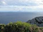 Mallorca,Blick vom Cap de Formentor auf die Insel Menorca,05.11.06.
