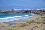 Der Strand südlich von El Cotillo auf der Insel Fuerteventura.