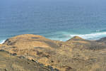 Seeblick von Montana Aguda auf der Insel Fuerteventura in Spanien.