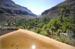 Blick von Palmitos Park auf Gran Canaria.