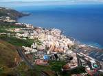 La Palma, Blick auf die Haupstadt Santa Crutz