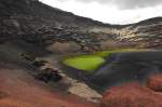 Laguna Verde am Playa de los Clicos - Lanzarote.