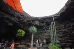 Höhle in Jameos del Agua, Lanzarote.