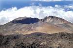Im Monument Natural del Teide. Vulkan Pico Viejo. Aufnahme: Oktober 2008.