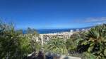 Blick vom Taoro Park auf Puerto de la Cruz und den Atlantik.